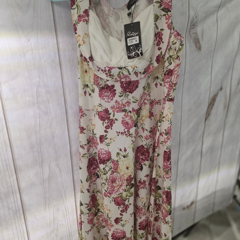 Floral Print Women's Dress